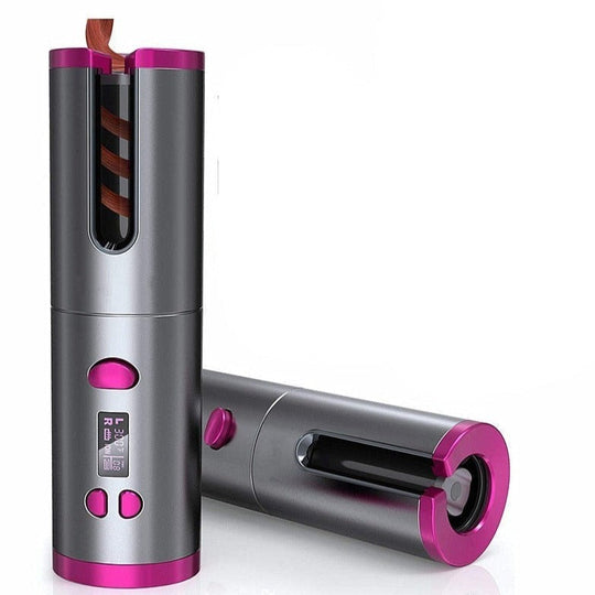 Enhance product title: Smart Hair Curling Rollers - Automatic, Tangle-Free, and Time-Saving Hairstyling Tool