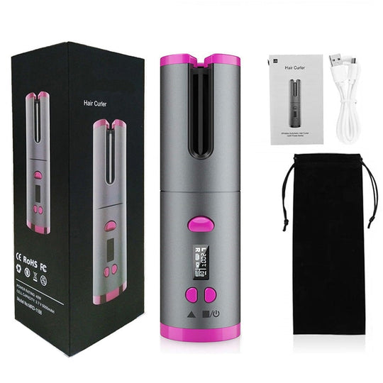Enhance product title: Smart Hair Curling Rollers - Automatic, Tangle-Free, and Time-Saving Hairstyling Tool