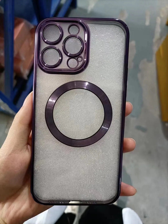 Luxury Transparent Silicone Phone Case