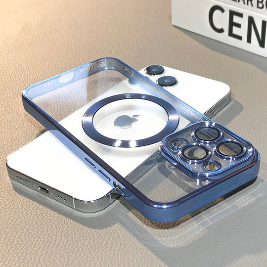 Luxury Transparent Silicone Phone Case