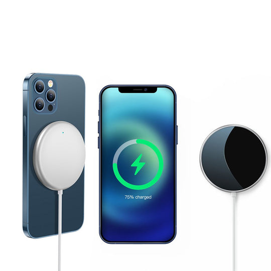 MagSafe Style Fast Wireless Qi Magnet Charger USB-C 15W Fast Charging