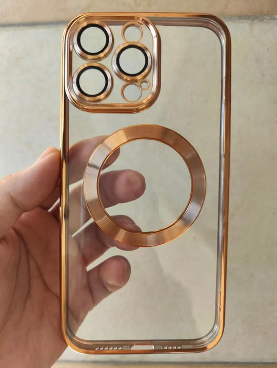 Luxury Transparent Silicone Phone Case