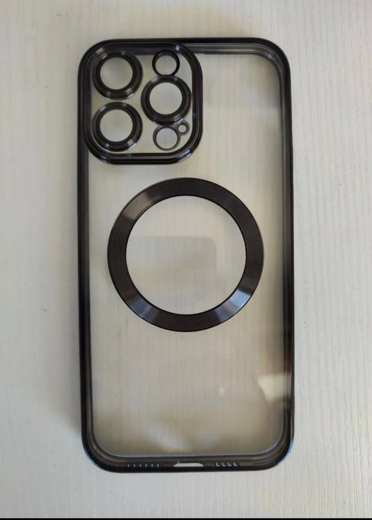Luxury Transparent Silicone Phone Case