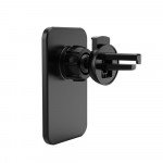 Car Magnetic Magsafe Style Magnetic Airvent Holder Wireless Charger 15W T200 for Apple iPhone XMax/11/12/13/14  / Magsafe Case (Black)
